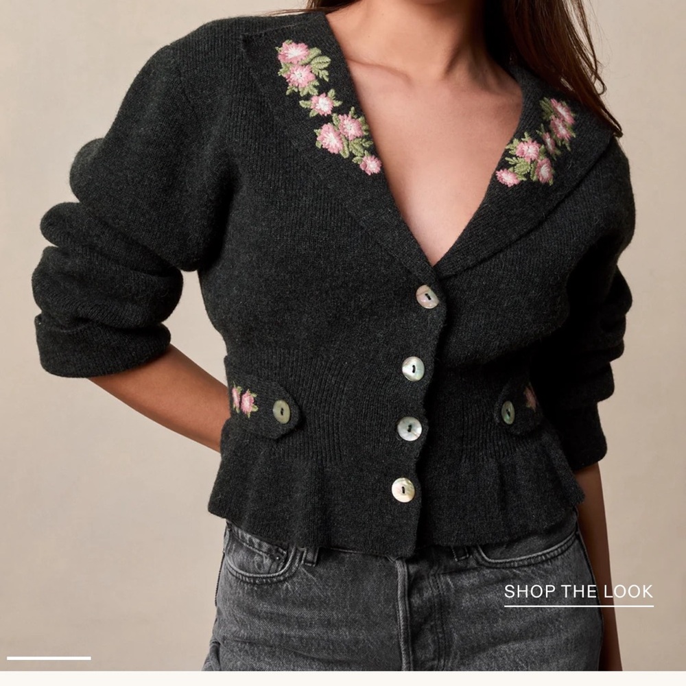 ISO rouje cardigan